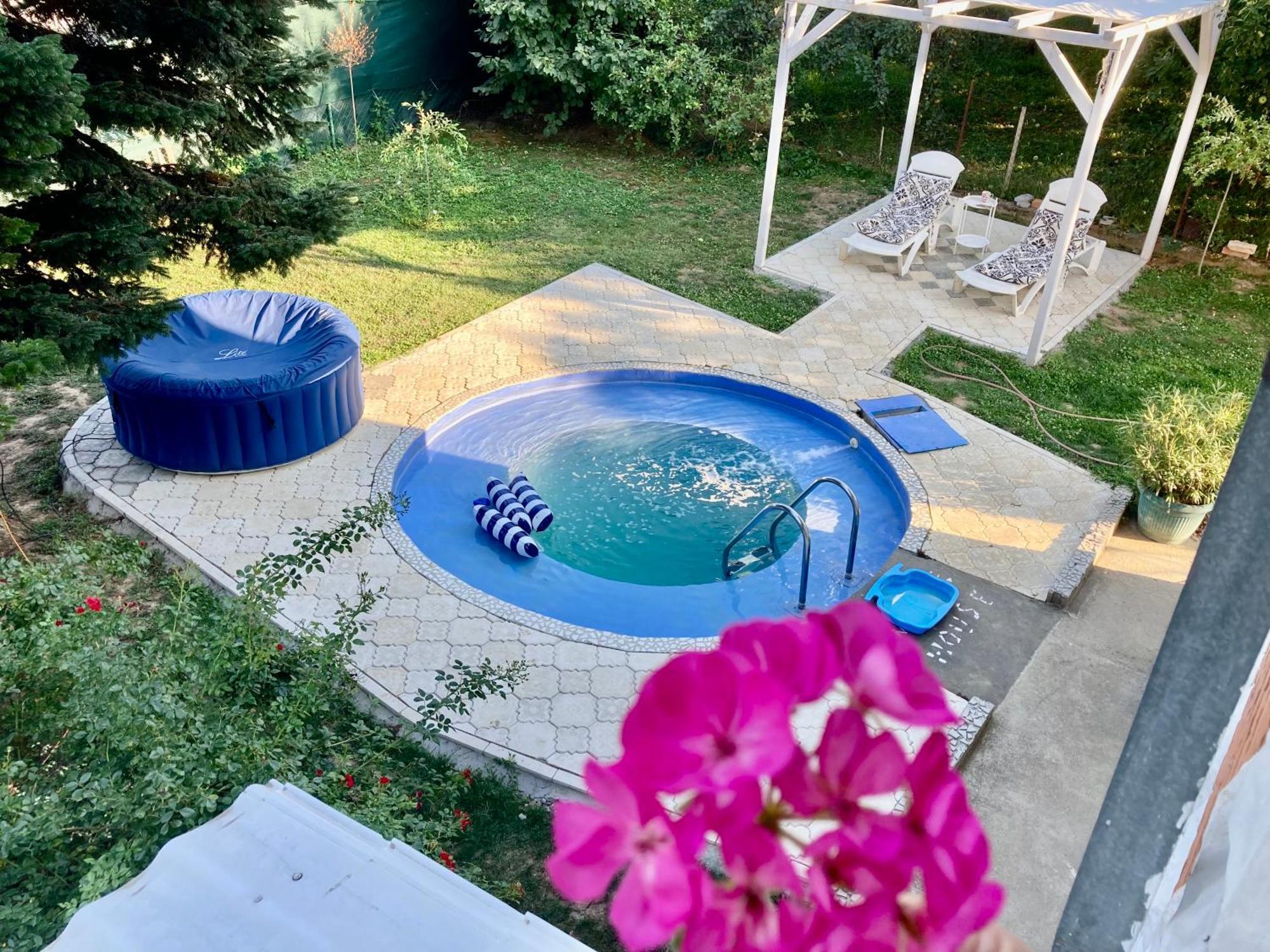 White House With Sauna And Jacuzzi Novi Sad Exterior photo